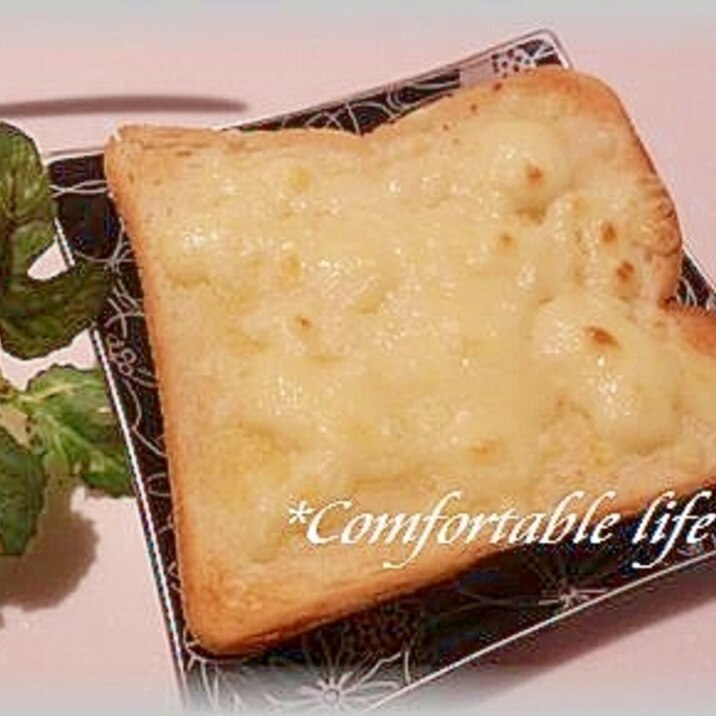 ★”ココナッツオイルとクリームチーズのトースト